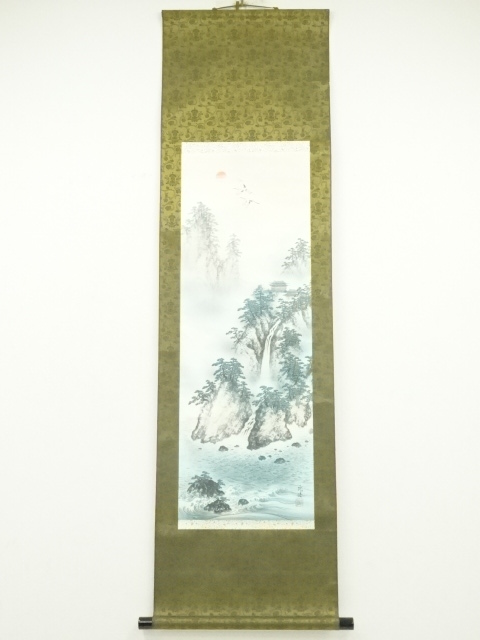 道具 ] - 道具 元浩筆 蓬莱山 肉筆紙本掛軸 | ネットショップ圭